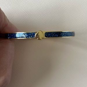 Kate Spade cobalt blue and gold bracelet.